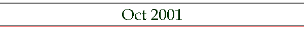 Oct 2001