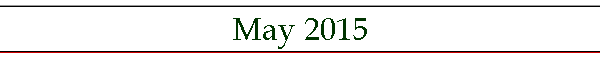 May 2015