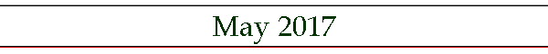 May 2017